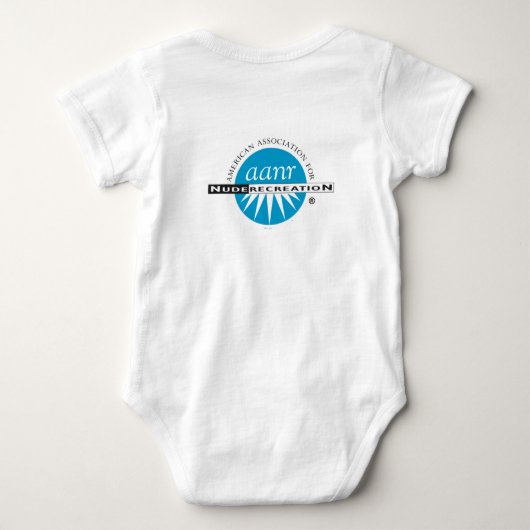 Cute Diaper-dekking Romper (Achterkant)