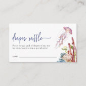 Cute Diaper Raffle Kaart (Voorkant)
