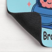 Cute “Did You Pack Your Brain Today?” Brain Pun Muismat (Hoek)