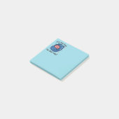 Cute “Did You Pack Your Brain Today?” Brain Pun Post-it® Notes (Schuin)