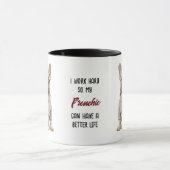 Cute die hard werkt voor mijn Franse hond Mok (Midden)