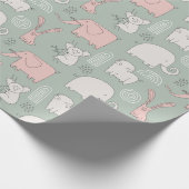 Cute Dieren Inpakpapier (Hoek)