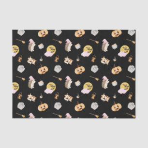 Cute Dieren Kinder Halloween Feestje Tissuepapier