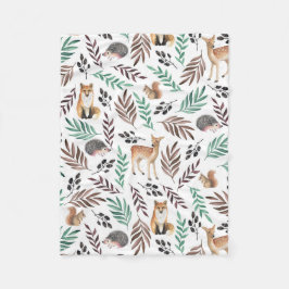 Cute Dieren Kinderkamer Decoratie Fleece Deken