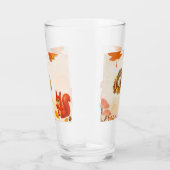 Cute dieren op glas. glas (Rechts)