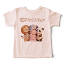 Cute Dieren Vrienden Kids T-Shirt