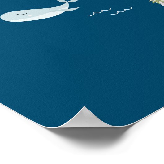 Cute Dieren Wereldkaart Poster (Hoek)