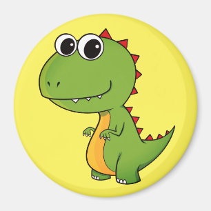 Cute Dino Dinosaur Magneet