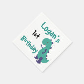 Cute Dino Napkin Servetten (Hoek)