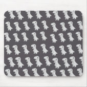 Cute Dino Pattern Muismat (Voorkant)