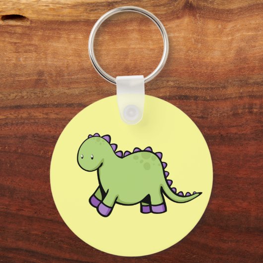 Cute Dino Sleutelhanger (Voorkant)