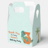 Cute Dino ThUnited Kind Birthday Party Bedankdoosjes (Geopend)