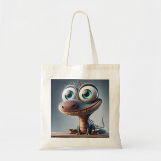 Cute Dino Tote Bag