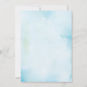 Cute Dinosaur 1e verjaardag Bedankkaart (Achterkant)