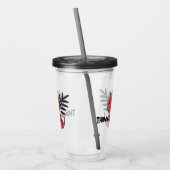 Cute Dinosaur Acryl Drinkbeker (Links)