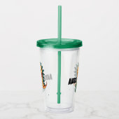 Cute Dinosaur Acryl Drinkbeker (Rechts)