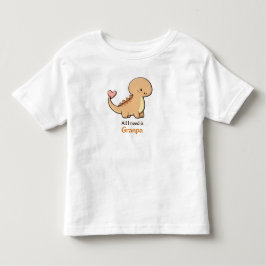 Cute Dinosaur Alles wat ik nodig heb is Opa Peuter Kinder Shirts