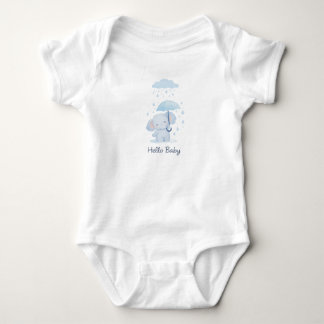 Cute Dinosaur Baby Bodysuit - Zachte Katoenen Eén-
