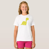 Cute Dinosaur, Baby Dinosaur, Dino, Brontosaurus T-shirt (Voorkant volledig)
