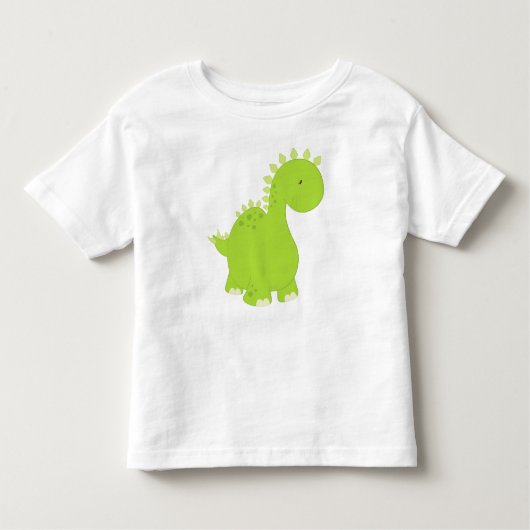 Cute Dinosaur, Baby Dinosaur, Dino, Stegosaurus Kinder Shirts (Voorkant)