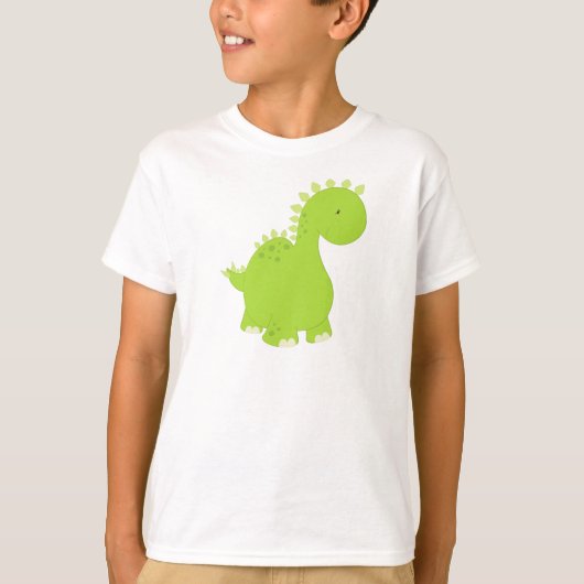 Cute Dinosaur, Baby Dinosaur, Dino, Stegosaurus T-shirt (Voorkant)
