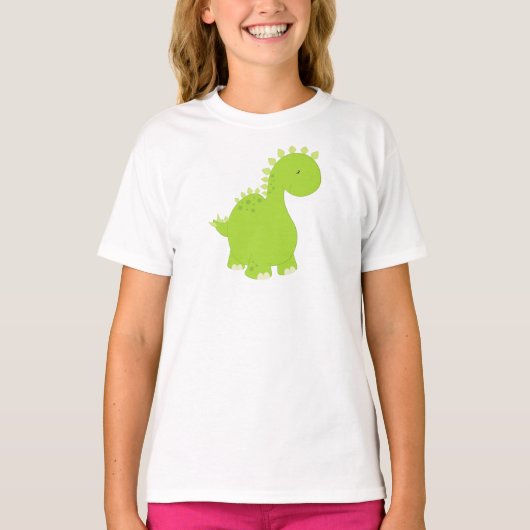 Cute Dinosaur, Baby Dinosaur, Dino, Stegosaurus T-shirt (Voorkant)