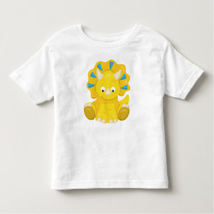 Cute Dinosaur, Baby Dinosaur, Dino, Triceratops Kinder Shirts