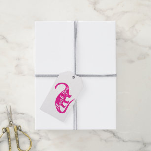 Cute Dinosaur Baby shower Dino Pink Girl Cadeaulabel