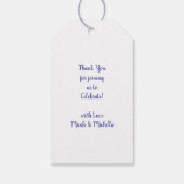 Cute Dinosaur Baby shower Dino Pink Girl Cadeaulabel (Achterkant)