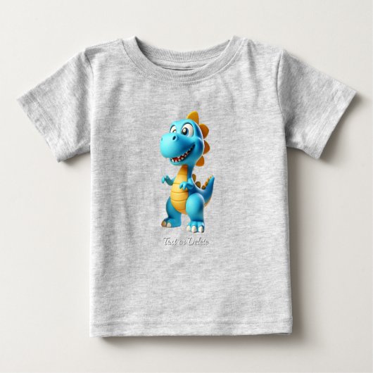 Cute Dinosaur Baby T-Shirt (Voorkant)