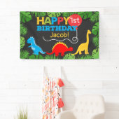 Cute Dinosaur Birthday Boy Spandoek (Insitu)