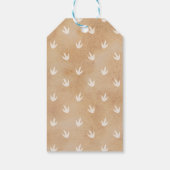 Cute Dinosaur Birthday Dinomite Party Cadeaulabel (Achterkant)