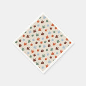 Cute Dinosaur Birthday Party Napkins Servet (Hoek)