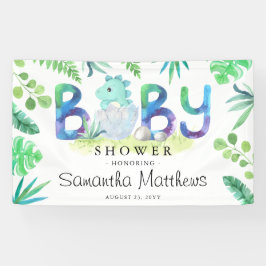 Cute Dinosaur Boy Baby shower Spandoek