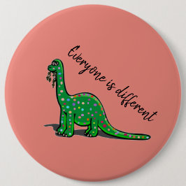 Cute Dinosaur Button