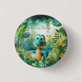 Cute Dinosaur Button (Voorkant)