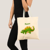 Cute Dinosaur canvas tassen (Voorkant (product))