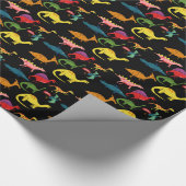 Cute Dinosaur Collectie Thunder_Cove Cadeaupapier (Hoek)