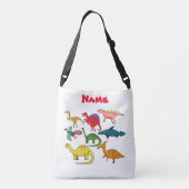 Cute Dinosaur Collectie Thunder_Cove Crossbody Tas (Achterkant)