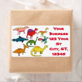 Cute Dinosaur Collectie Thunder_Cove Etiket (Insitu)