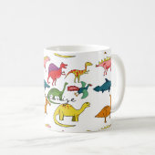 Cute Dinosaur Collectie Thunder_Cove Koffiemok (Voorkant rechts)