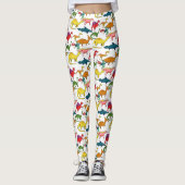 Cute Dinosaur Collectie Thunder_Cove Leggings (Voorkant)