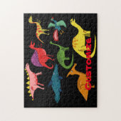 Cute Dinosaur Collectie Thunder_Cove Legpuzzel (Verticaal)