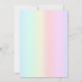 Cute dinosaur crown flora Birthday Party Kaart (Achterkant)