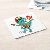 Cute Dinosaur, Dinosaur Gifts, Funny Dinosaur Kartonnen Onderzetters (Schuin)
