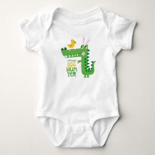 Cute Dinosaur Egg Hunter Baby Rompertje