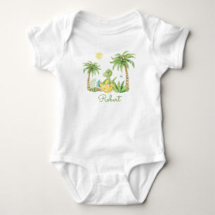 Cute Dinosaur Egg Romper