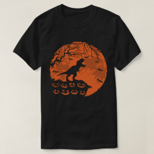 Cute Dinosaur en Moon Funny Halloween Costume T-shirt