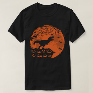 Cute Dinosaur en Moon Funny Halloween Costume T-shirt