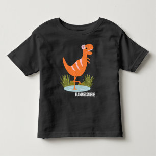 Cute Dinosaur Flamingo Reptiles Zoo Dierenvriend Kinder Shirts